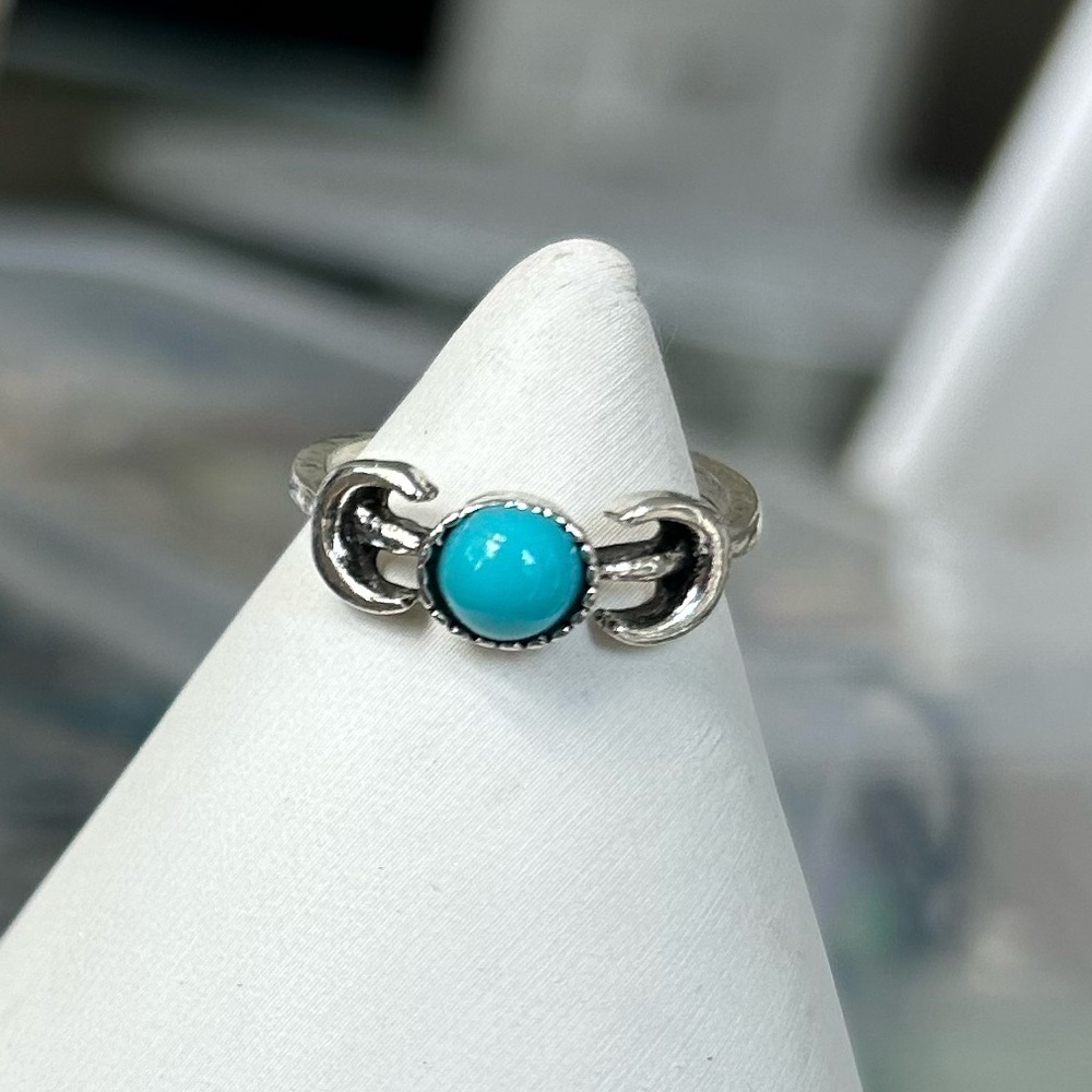 Boho Turquoise Ring Set - Picture 5 of 13